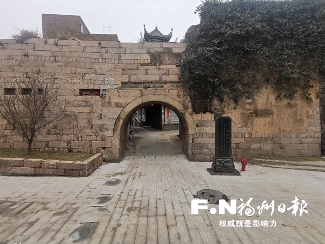 长乐梅花古城墙改造修缮完工 周边打造非遗文化展示点